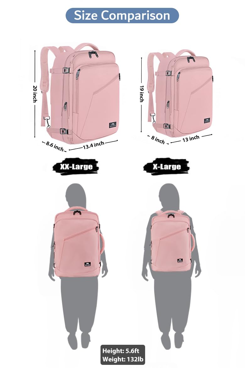 Foto 4 pulgar | Mochila De Viaje Matein 45l Para Mujer Con Capacidad Extra Grande - Venta Internacional.