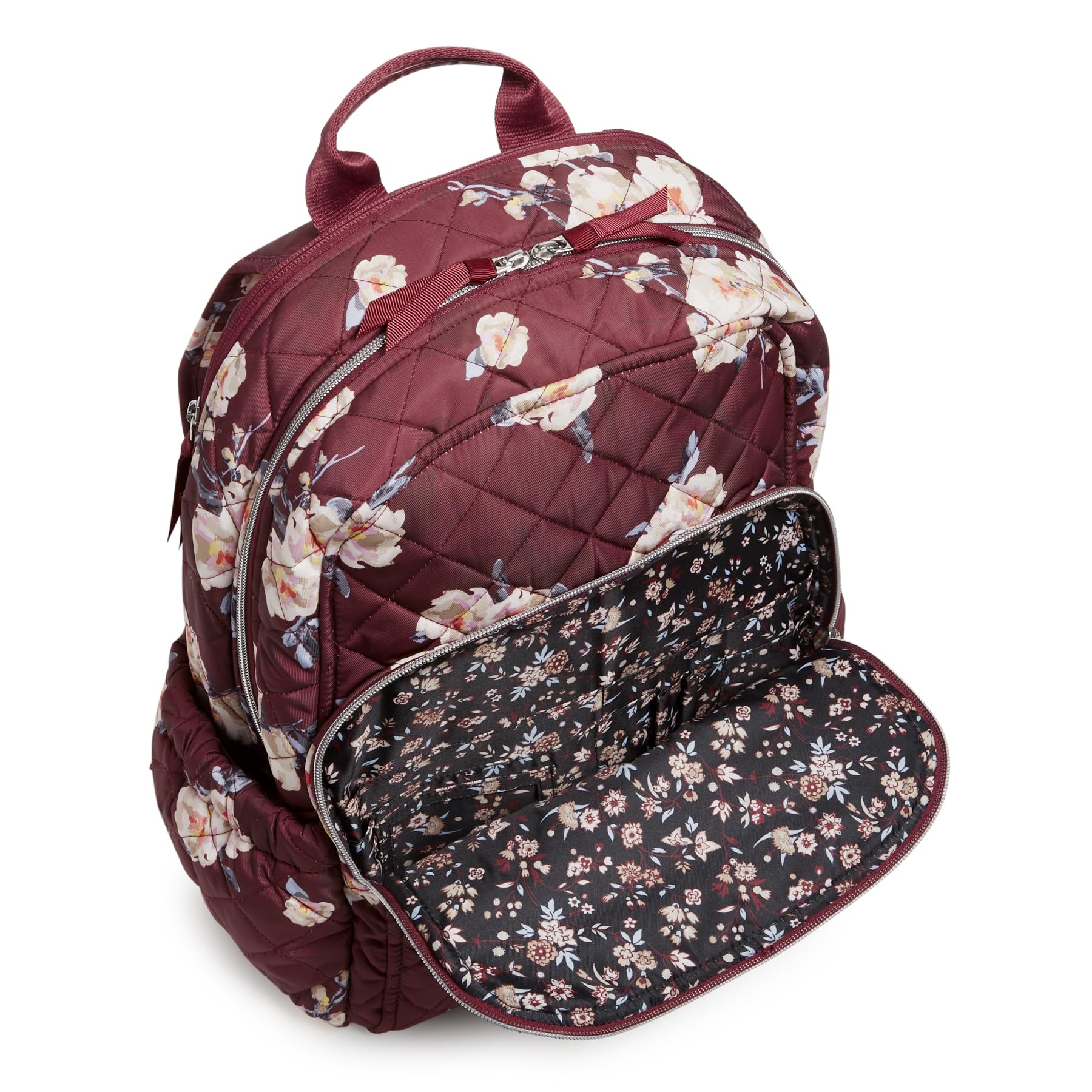Foto 5 pulgar | Mochila Vera Bradley Performance Twill Campus Blooms - Venta Internacional.