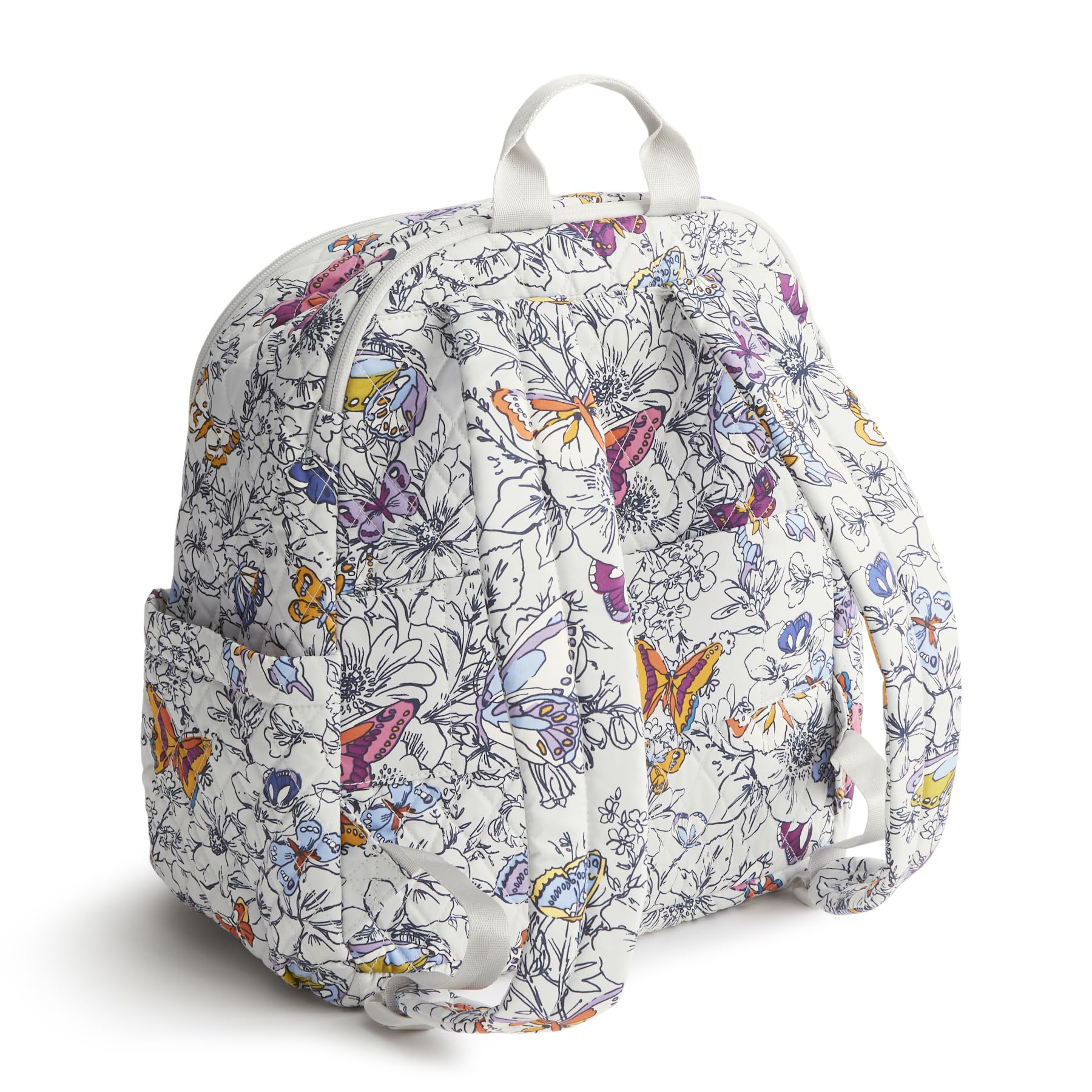 Foto 3 pulgar | Mochila Vera Bradley Bancroft Premium Cotton Wing + Bloom - Venta Internacional.