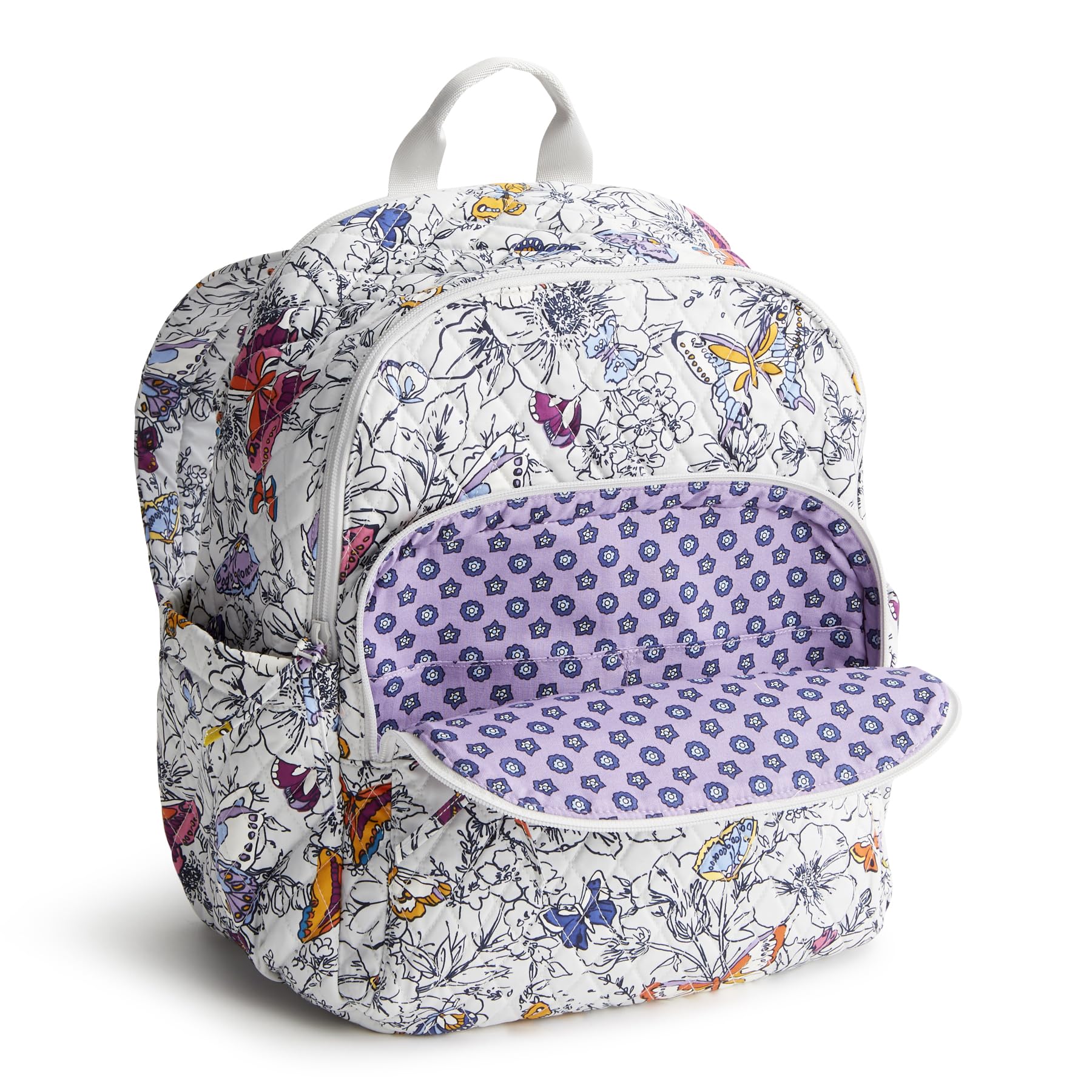 Foto 5 pulgar | Mochila Vera Bradley Bancroft Premium Cotton Wing + Bloom - Venta Internacional.