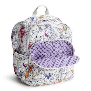 Foto 4 | Mochila Vera Bradley Bancroft Premium Cotton Wing + Bloom - Venta Internacional.