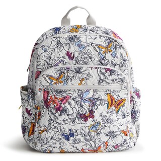 Foto 7 | Mochila Vera Bradley Bancroft Premium Cotton Wing + Bloom - Venta Internacional.
