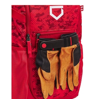 Foto 3 | Mochila Under Armour Utility Baseball Unisex Para Adultos, Color Rojo Y Blanco - Venta Internacional.
