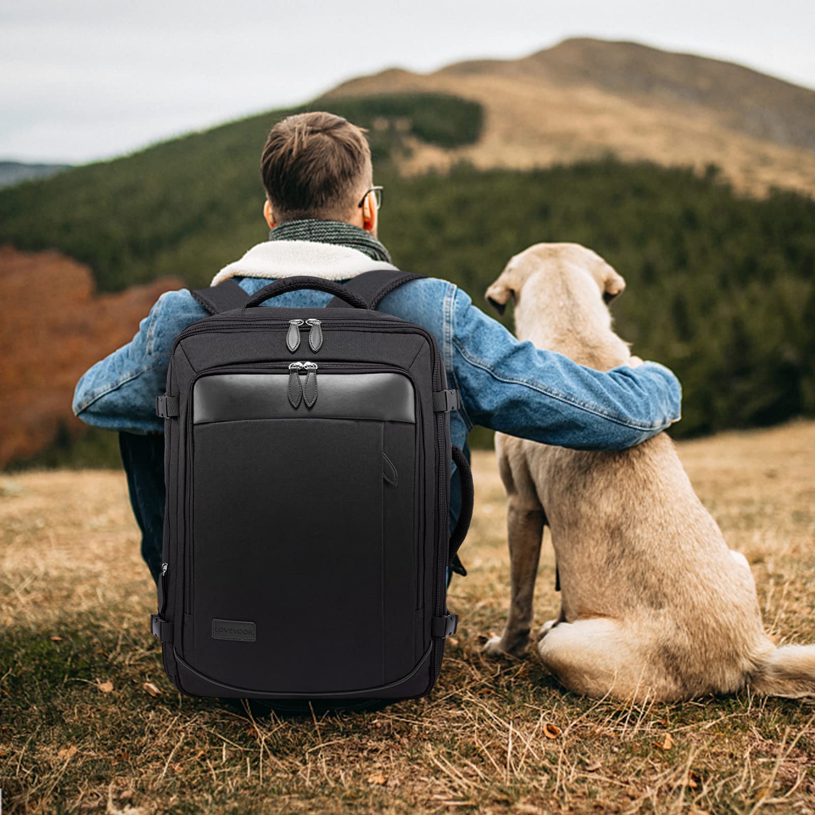 Foto 7 pulgar | Mochila Lovevook Carry On De Viaje De 45 Litros Para Mujeres Y Hombres Con Cubos - Venta Internacional.
