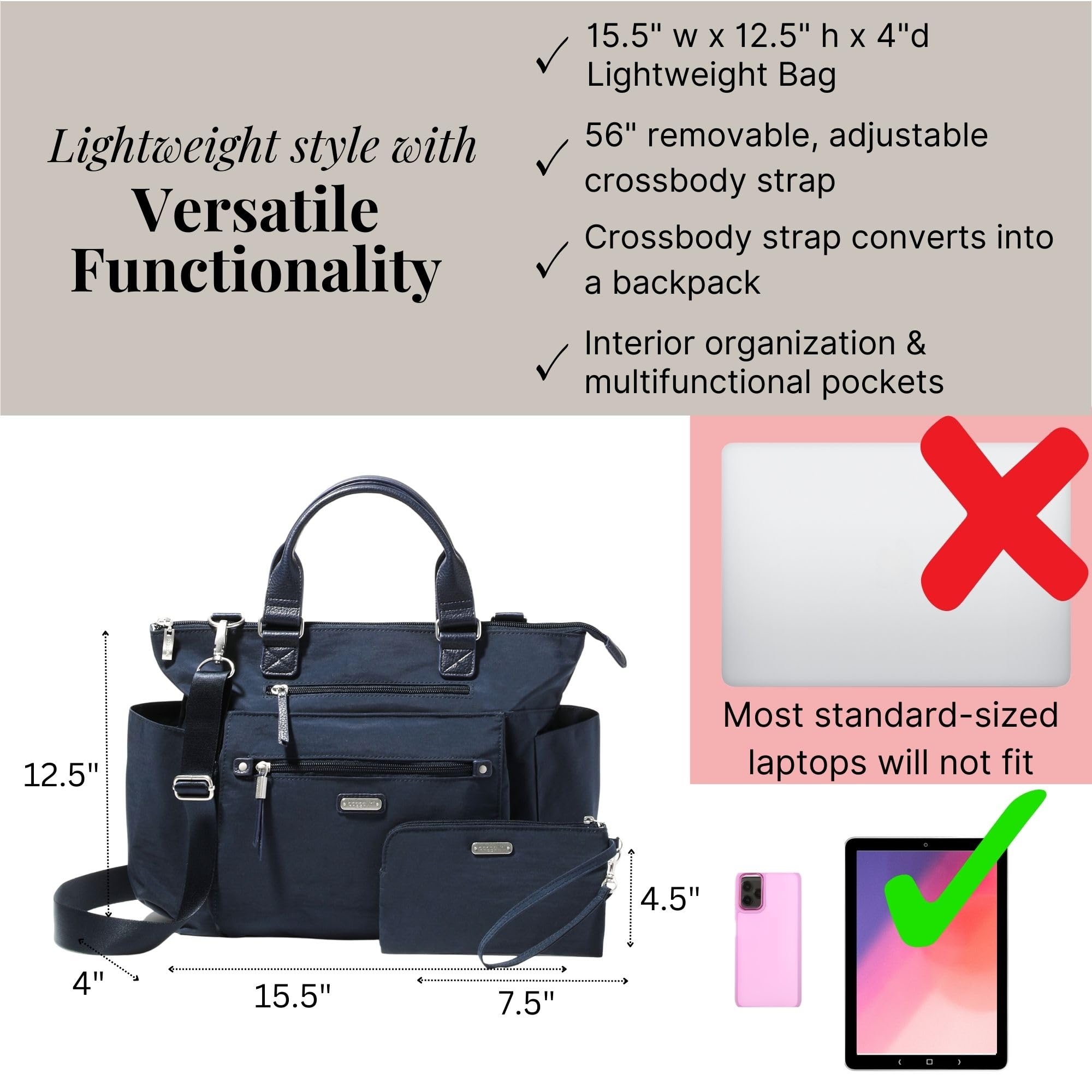 Foto 5 pulgar | Mochila Baggallini 3 En 1 Convertible Con Rfid French Navy - Venta Internacional.