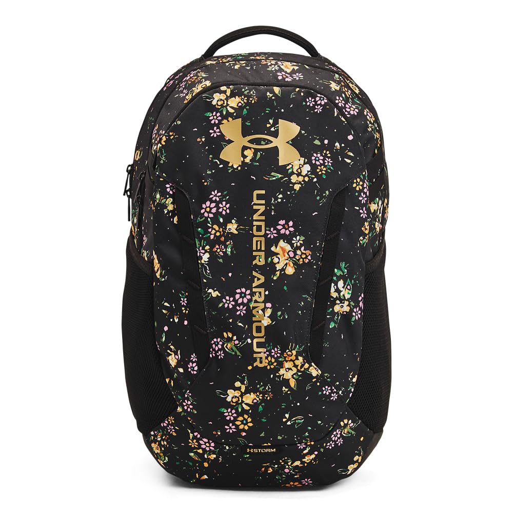 Foto 2 pulgar | Mochila Under Armour Hustle 6.0 Para Adultos, Unisex, Color Negro - Venta Internacional.