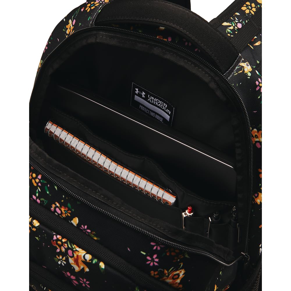 Foto 4 pulgar | Mochila Under Armour Hustle 6.0 Para Adultos, Unisex, Color Negro - Venta Internacional.