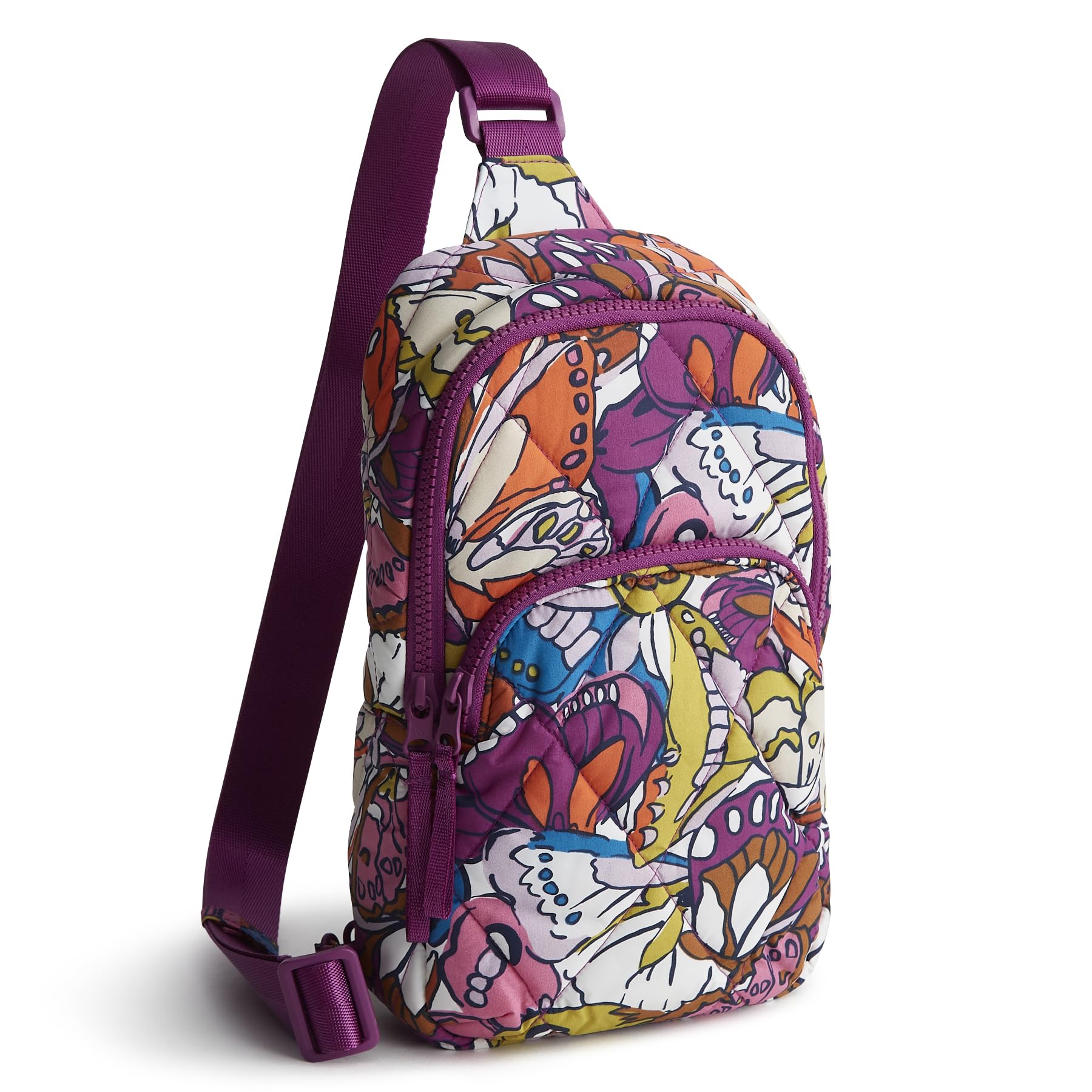 Mochila Bandolera Vera Bradley, Peso Pluma, Lorman Flutter - Venta Internacional.