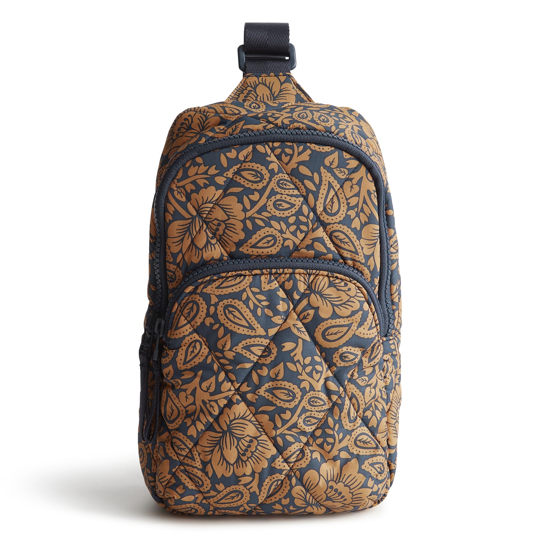 Mochila Bandolera Vera Bradley Lorman Lotus, Peso Pluma - Venta Internacional.