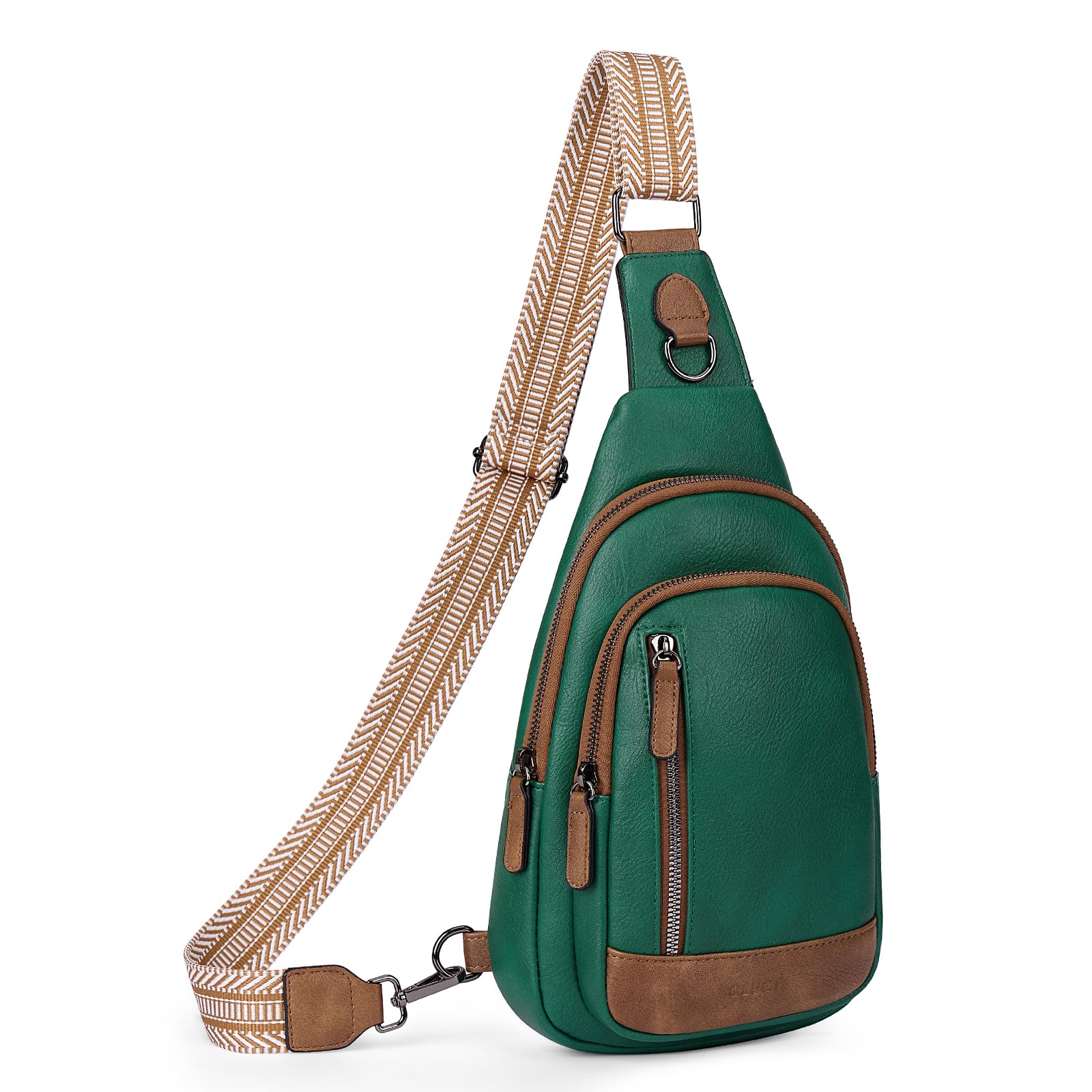 Foto 2 pulgar | Bandolera Cluci, Mochila De Piel Para Mujer - Venta Internacional.