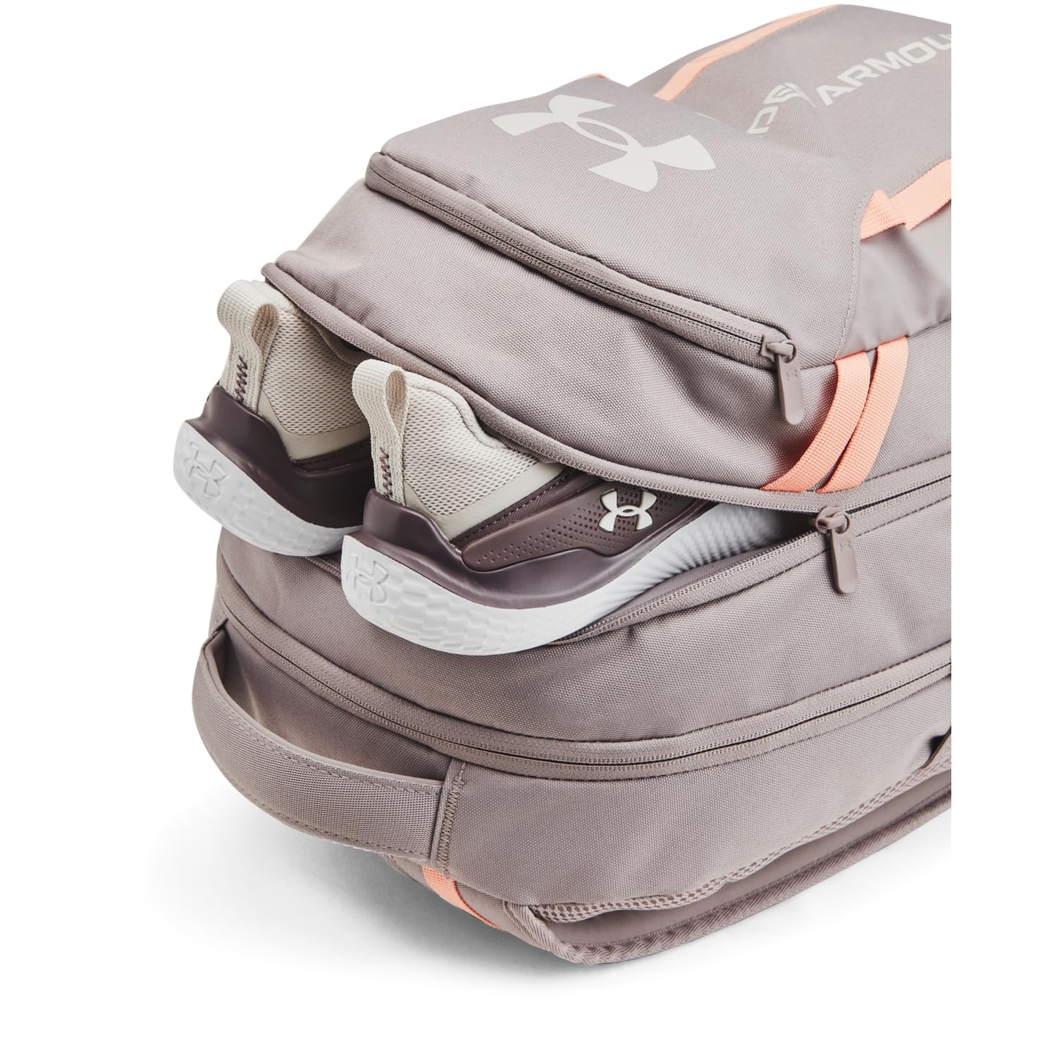 Foto 5 | Mochila Under Armour Unisex Para Adultos Hustle 6.0 Tetra Grey - Venta Internacional.