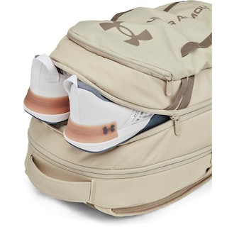 Foto 4 | Mochila Under Armour Hustle 6.0 Para Adultos, Unisex, Color Caqui - Venta Internacional.