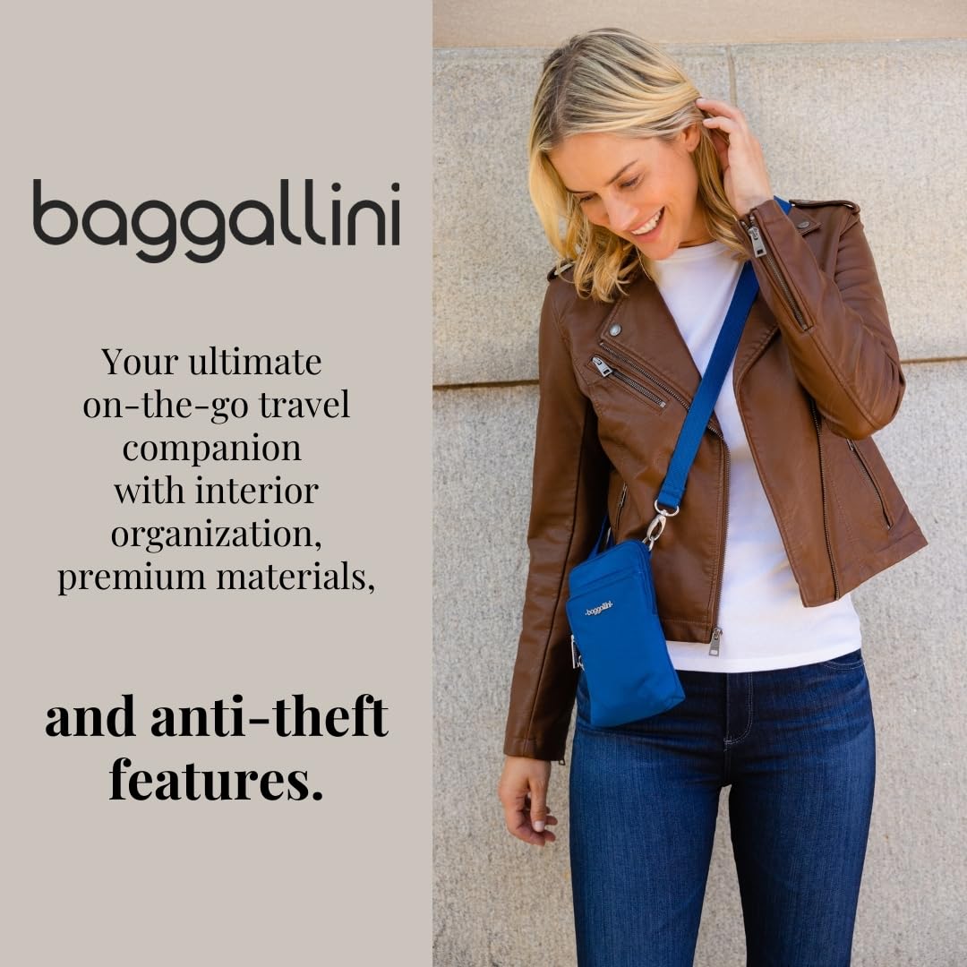 Foto 2 | Mochila Baggallini Securtex  Antirrobo Para Viajes De Vacaciones - Venta Internacional.