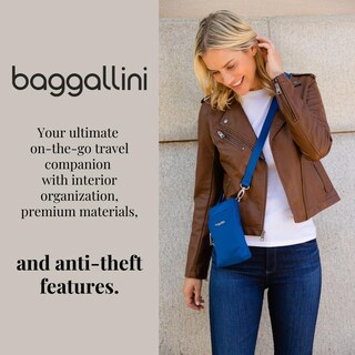 Foto 2 | Mochila Baggallini Securtex Antirrobo Para Viajes De Vacaciones - Venta Internacional.