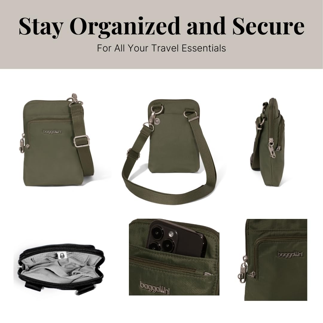 Foto 5 | Mochila Baggallini Securtex  Antirrobo Para Viajes De Vacaciones - Venta Internacional.