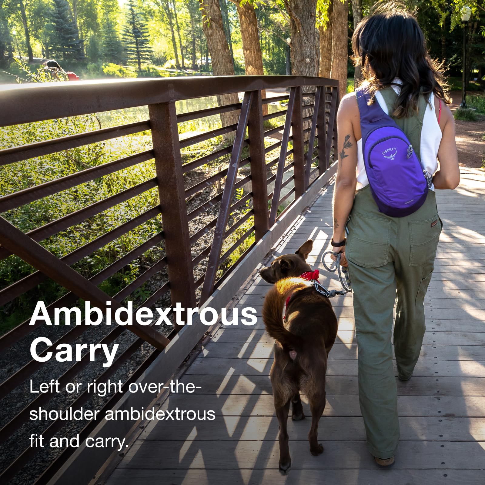 Foto 3 | Bandolera Osprey Daylite Tumbleweed Yellow/tunnel - Venta Internacional.