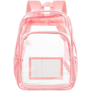 Foto 1 | Mochila Transparente Agsdon Mochila Transparente Para Mujer Rosa - Venta Internacional.