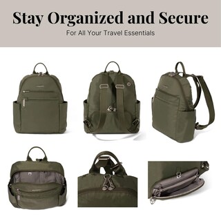 Foto 5 | Mochila Baggallini Securtex Antirrobo Para Viajes De Vacaciones - Venta Internacional.