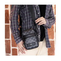 Foto 3 pulgar | Bolso Para Hombre Crossbody Bandolera Maletin Eo Safe Imports Esi-15287-1 Negro