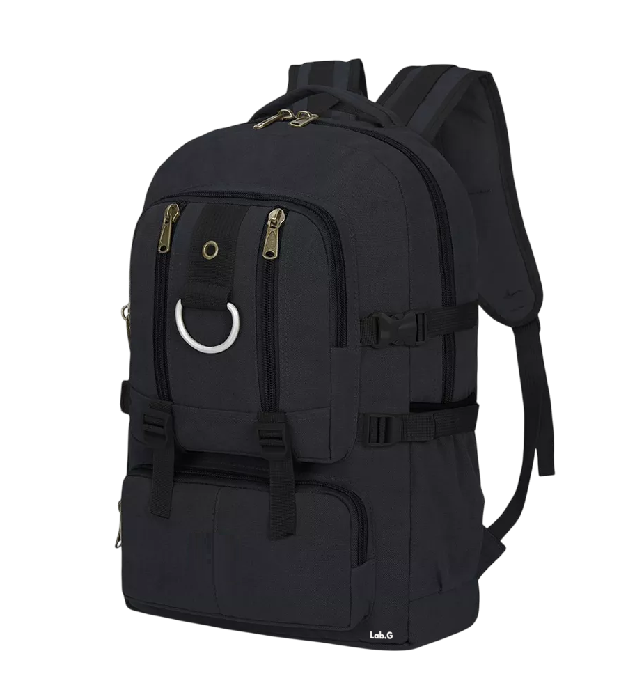 Foto 2 pulgar | Mochila De Viaje De Gran Capacidad Lab.g 21l Mochila De Camping Impermeable Negro
