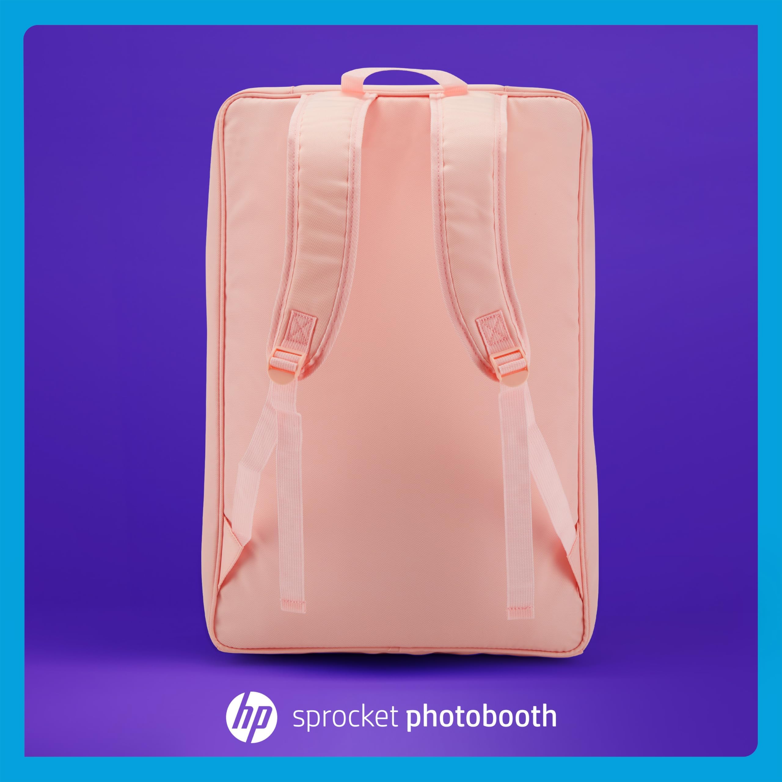 Foto 6 pulgar | Mochila Hp Travel Para Sprocket Photobooth Funda Acolchada Rosa - Venta Internacional.