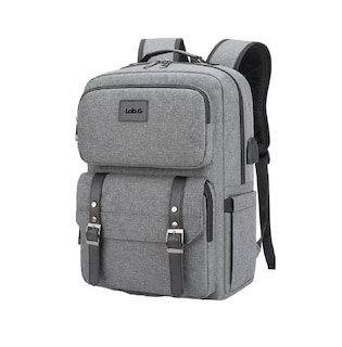Foto 1 | Mochila Antirrobo Lab.g Mochila Para Portátil Mochilas De Viaje Gris