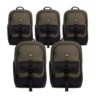 Foto 1 | Combo Paquete 5 Mochilas Para Laptop Coolcapital Re3 15'' Pulgadas Material Reciclado
