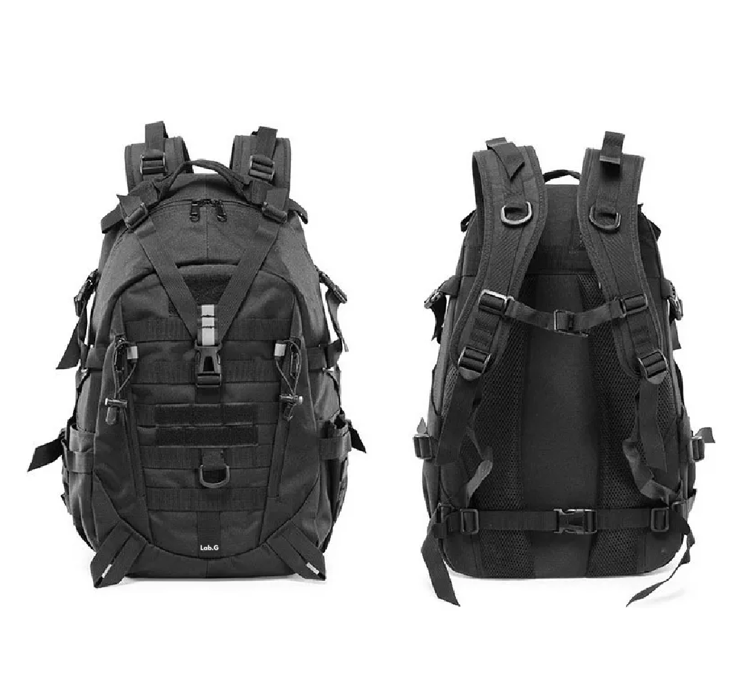 Foto 4 pulgar | Mochila Tactica De Cámping Impermeable Gran Capacidad 45l Negro