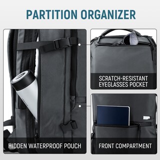 Foto 3 | Mochila Dinictis Gris-Venta Internacional