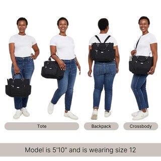 Foto 5 | Mochila Baggallini Convertible 3 en 1 Sterling Shimmer - Venta Internacional