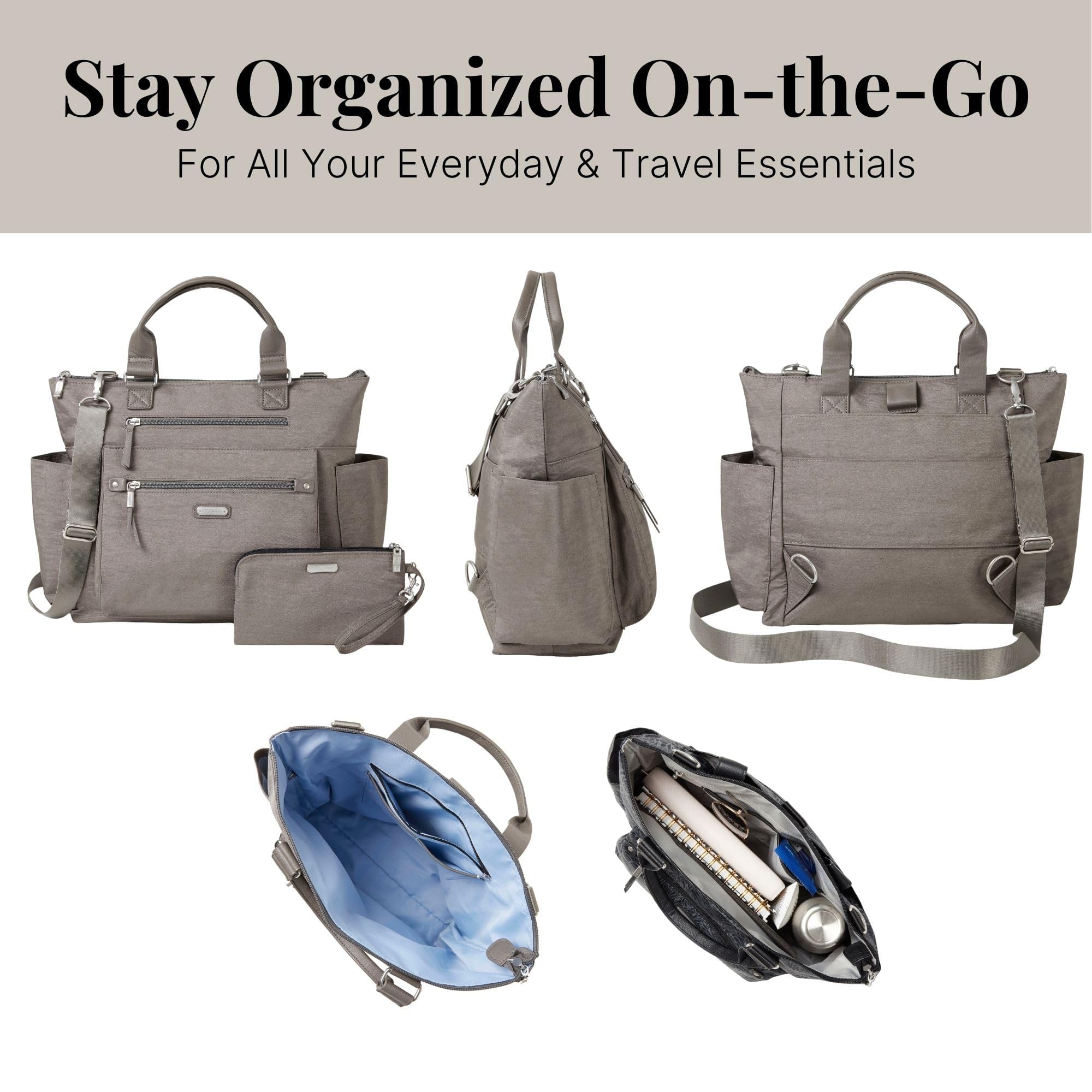 Foto 7 pulgar | Mochila Baggallini Convertible 3 en 1 Sterling Shimmer - Venta Internacional