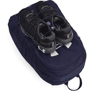 Foto 4 | Mochila Under Armour Hustle Sport para Adultos Unisex 26 L Azul Marino - Venta Internacional