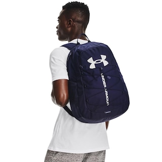 Foto 6 | Mochila Under Armour Hustle Sport para Adultos Unisex 26 L Azul Marino - Venta Internacional