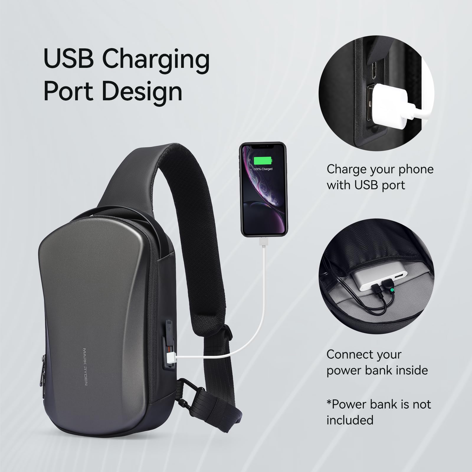 Foto 4 | Mochila Bandolera Marketron  - Venta Internacional