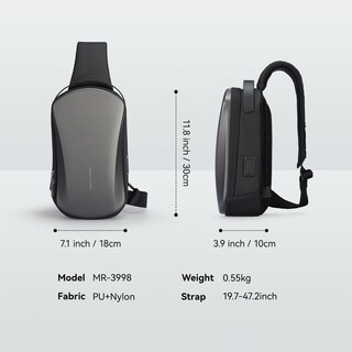 Foto 6 | Mochila Bandolera Marketron - Venta Internacional