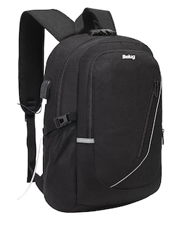 Foto 1 | Mochila Antirrobo Belug Con Cargador Usb 35l En Negro