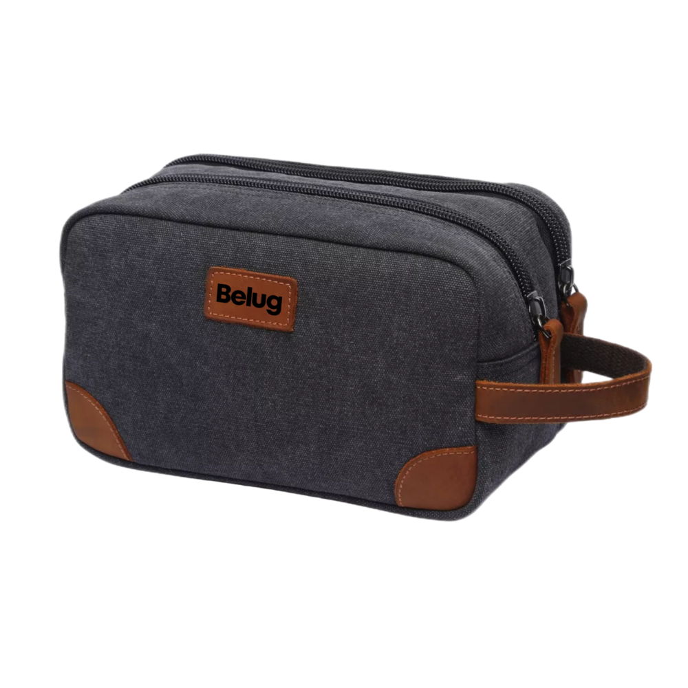 Foto 2 pulgar | Bolso Crossbody Belug Bolsa Bandolera Para Hombre Y Mujer De Lona Negro