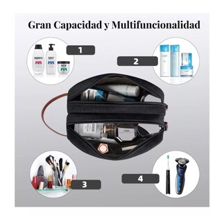 Foto 3 | Bolso Crossbody Belug Bolsa Bandolera Para Hombre Y Mujer De Lona Negro