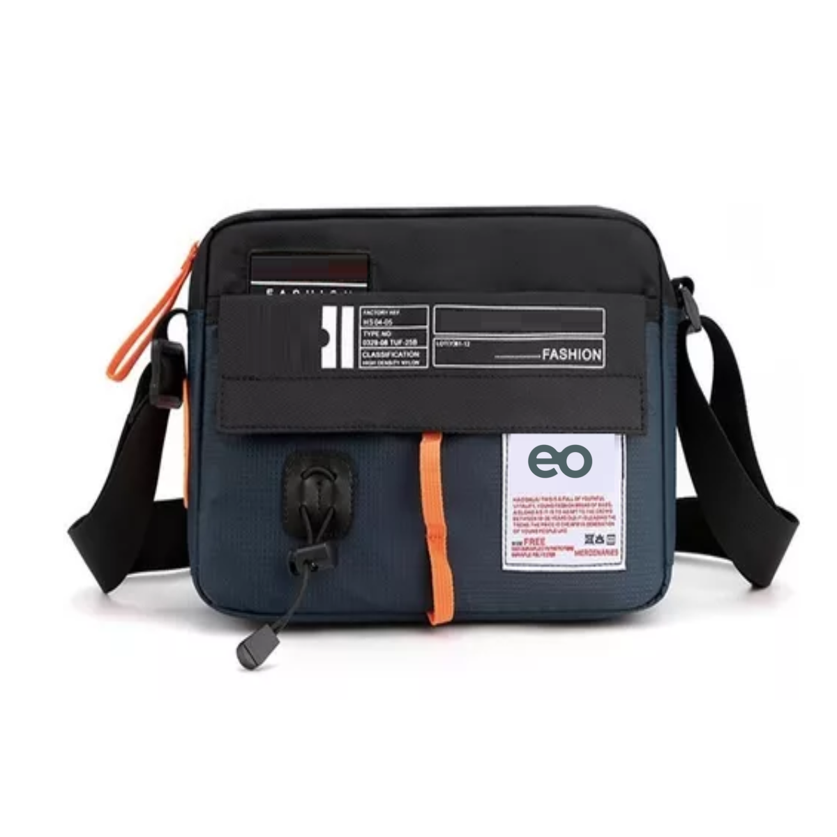 Bandolera Mariconera Contra Agua Viaje Hombre Eo Safe Imports Esi-9460-1 Multicolor