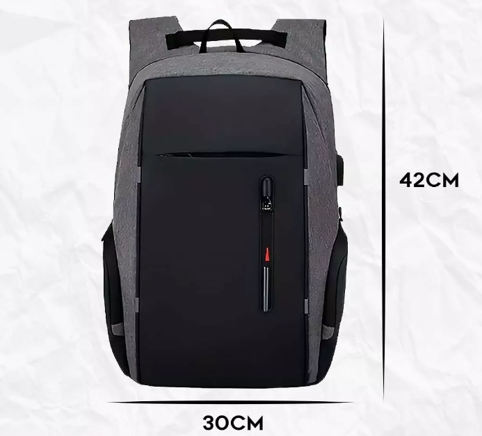 Foto 4 pulgar | Mochila Black Grey Xtellar Urbana Moda