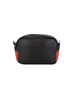 Foto 3 | Bandolera Crossbody Boroni Negro Rojo Con Correa Ajustable