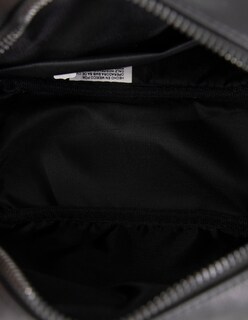 Foto 6 | Bandolera Crossbody Boroni Negro Rojo Con Correa Ajustable