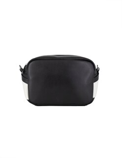 Foto 3 | Bandolera Crossbody Boroni Blanco/Negro Con Correa Ajustable