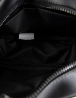 Foto 6 | Bandolera Crossbody Boroni Blanco/Negro Con Correa Ajustable