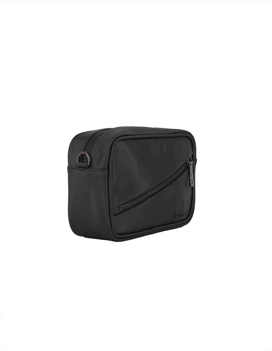 Foto 3 pulgar | Bandolera Crossbody Boroni Negro Con Correa Ajustable