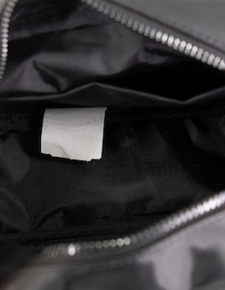 Foto 6 | Andolera Crossbody Boroni Negro Gris Con Correa Ajustable