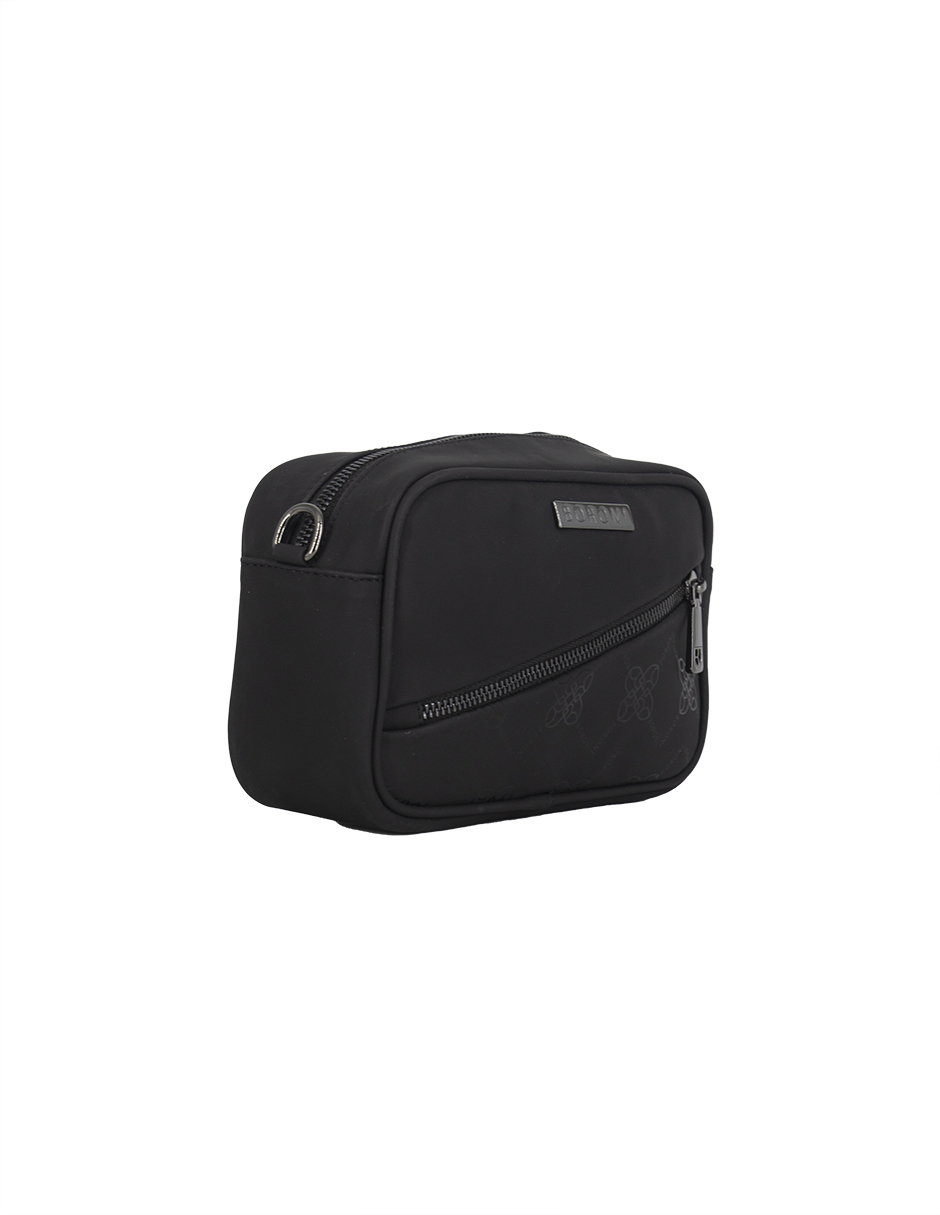 Foto 3 pulgar | Bandolera Crossbody Boroni Negro Con Correa Ajustable