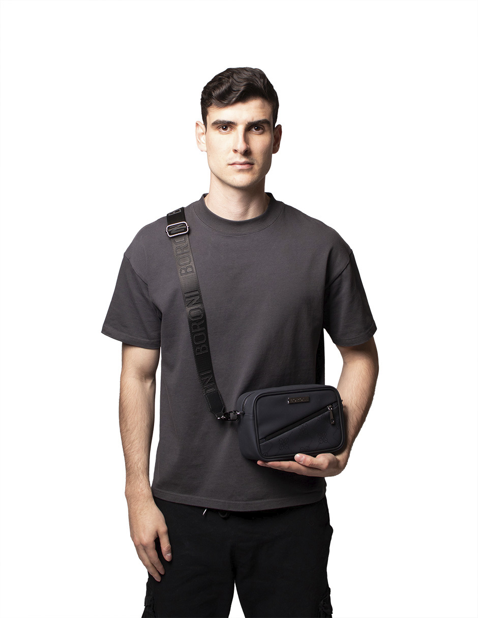 Foto 5 pulgar | Bandolera Crossbody Boroni Marino Con Correa Ajustable
