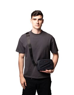 Foto 4 | Bandolera Crossbody Boroni Marino Con Correa Ajustable