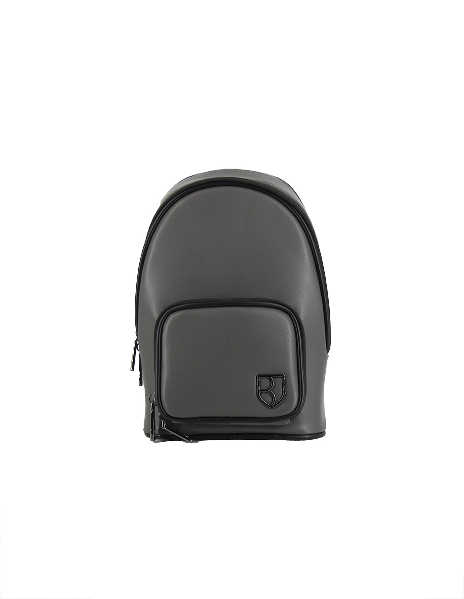 Foto 2 pulgar | Pechera One Strap Boroni Gris con Correa Ajustable